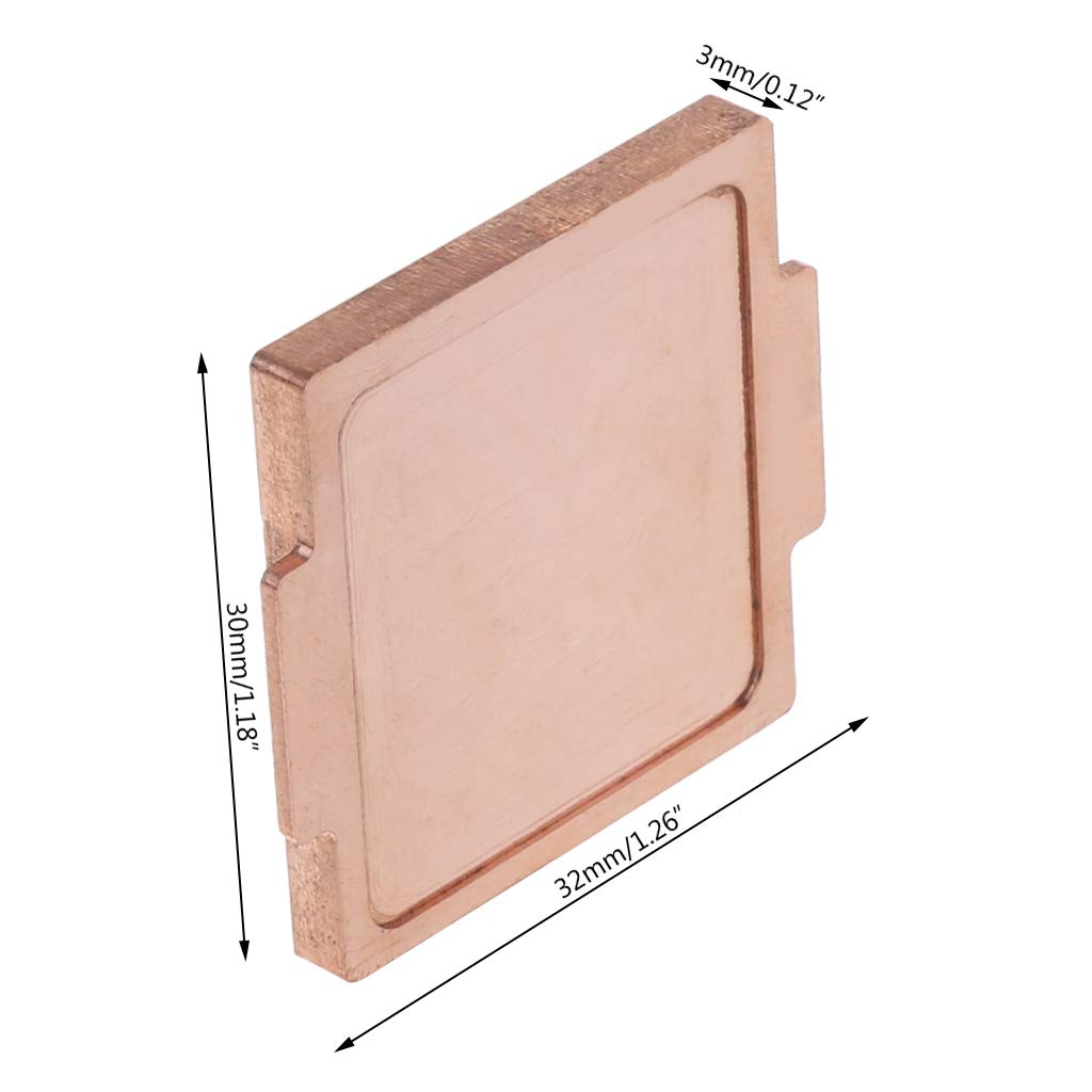 Amazon.com: RingBuu New, CPU Pure Copper Cover IHS Cooling, for